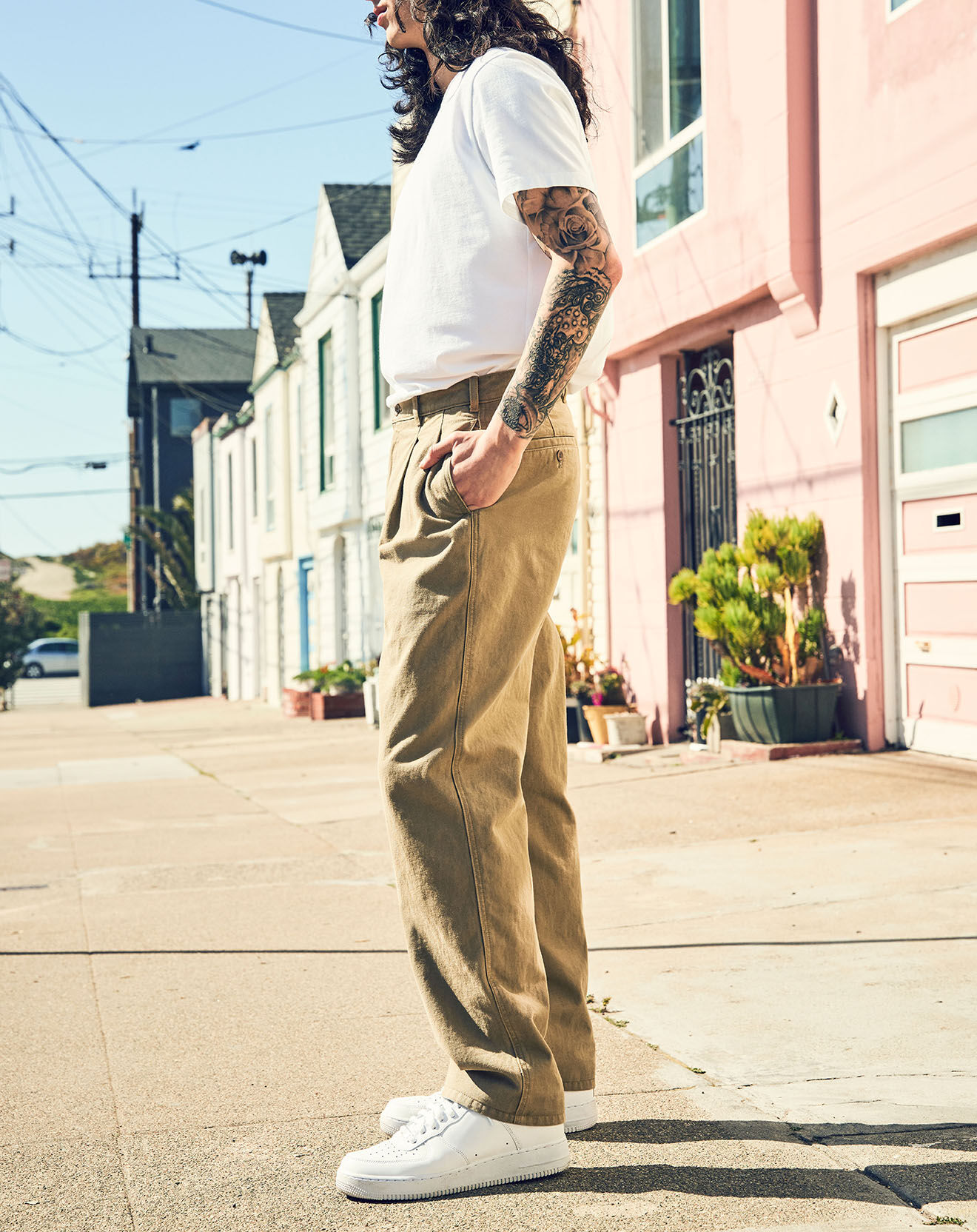 Dockers Pantalon 100% Coton Bio Original Khaki beige