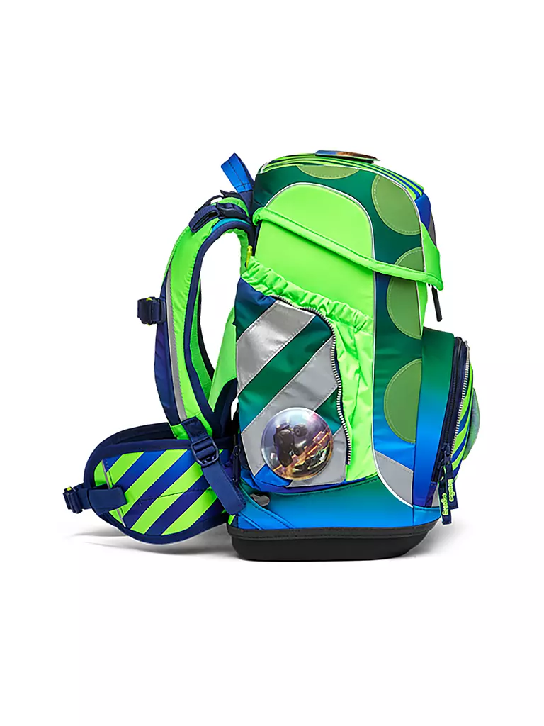 ERGOBAG Schultaschen Set 5tlg Cubo NeoTruckbär hellgrün