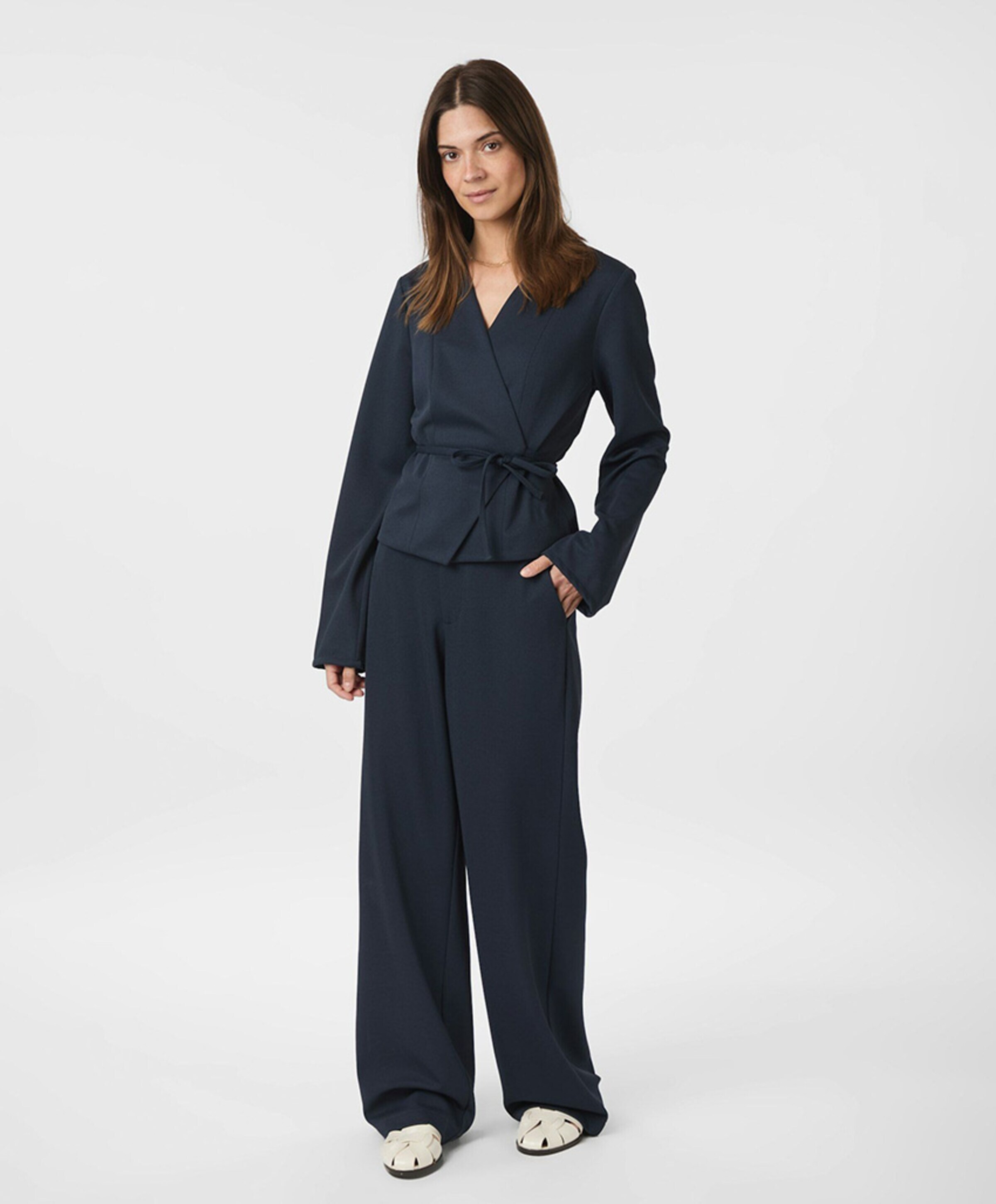 Neo Noir Nathalie Pants dames broek blauw