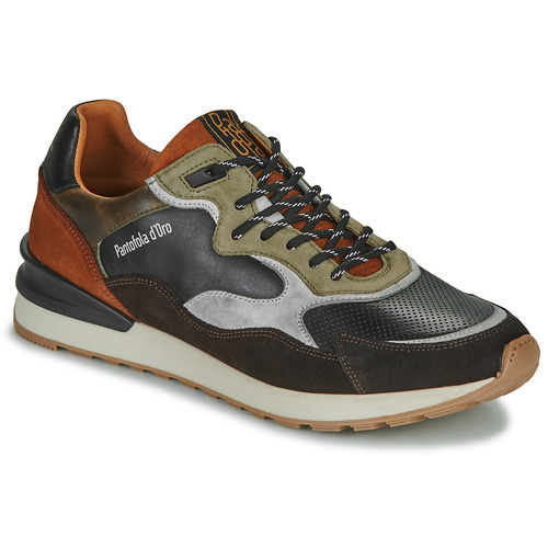 Pantofola d'Oro - TREVISO RUNNER UOMO LOW - Noir / Marron / Kaki