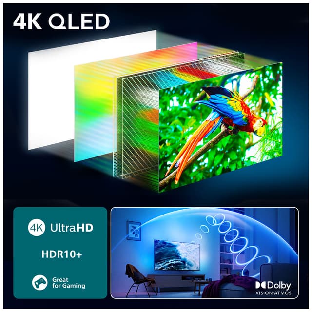 Philips 55” The One PUS9000 4K QLED Smart TV (2025)