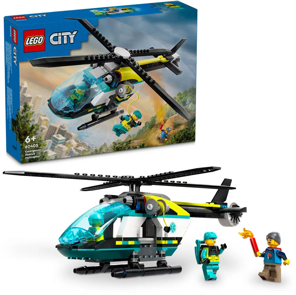LEGO®CITY 60405 - L’HELICOPTERE DES URGENCES