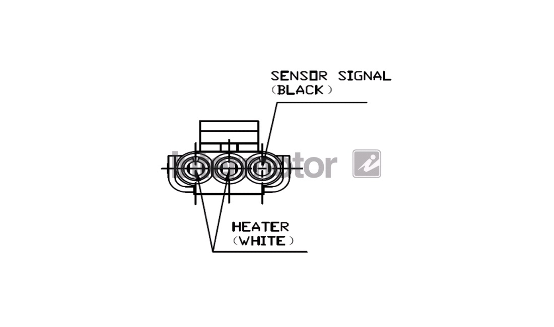 Lambda-sonde, foran katalysator