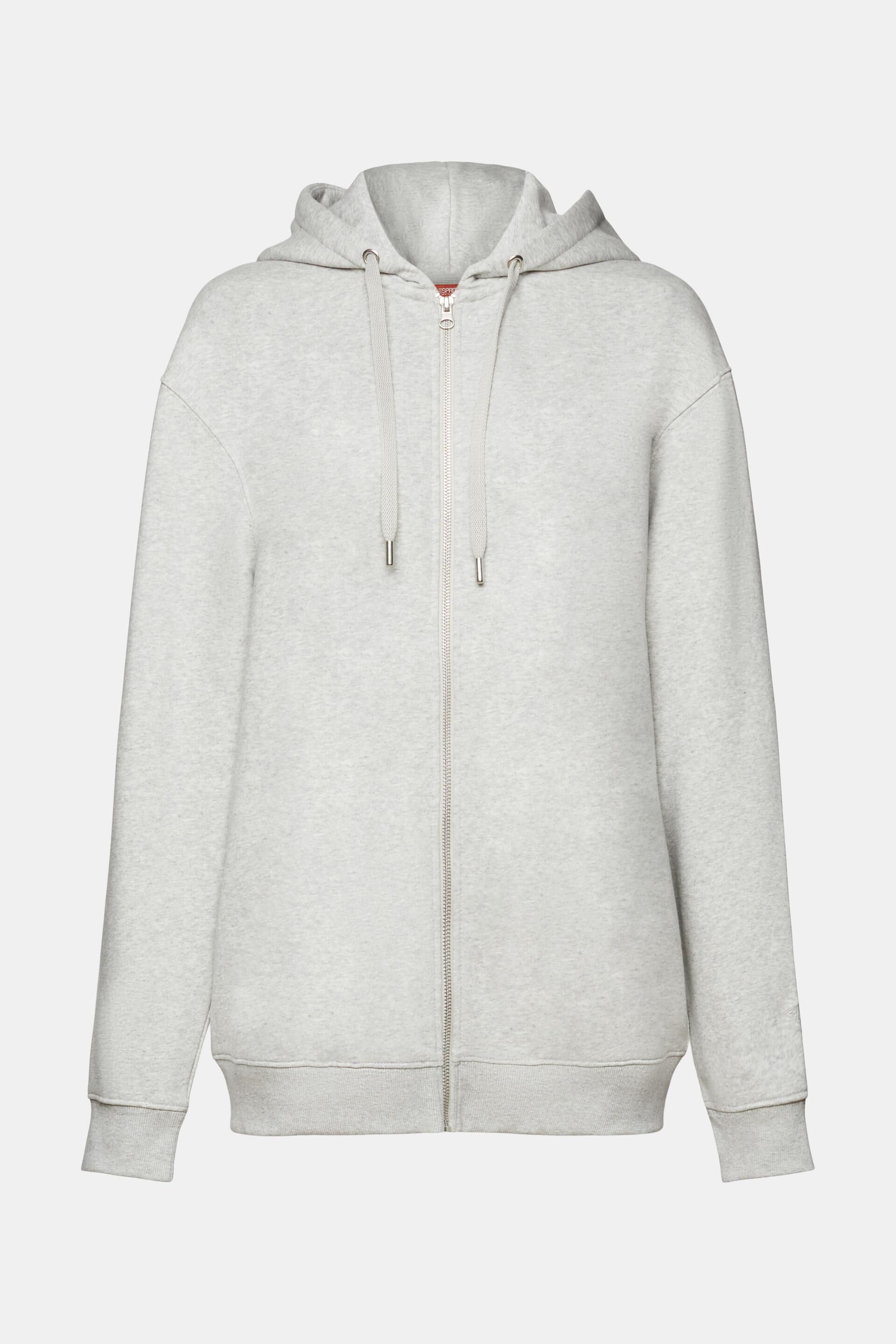 Recyclé le sweat à capuche zippé oversize
