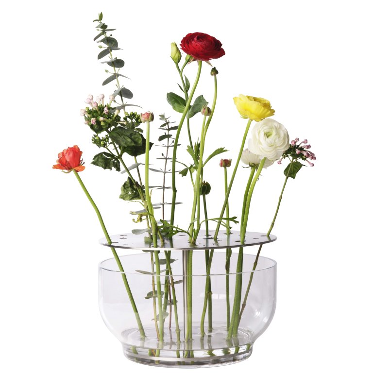 Fritz Hansen Ikebana vaas large stainless steel