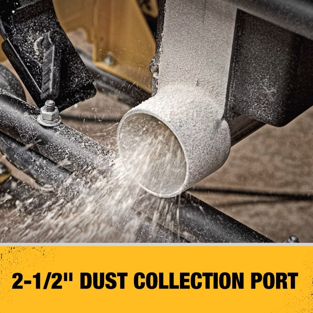 DEWALT 10-INCH TABLE SAW, 32-1/2-INCH RIP CAPACITY (DWE7491RS)