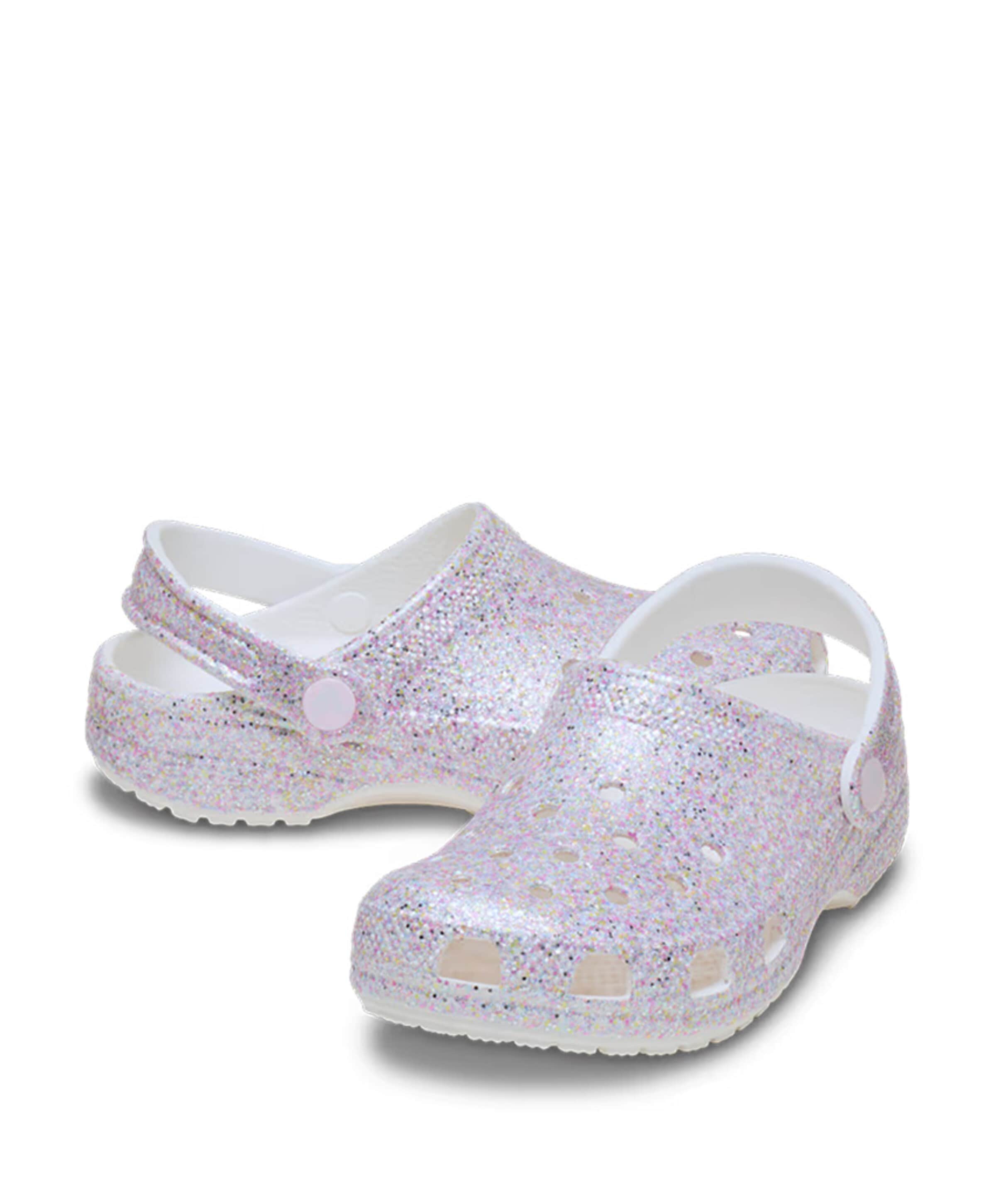 Crocs Classic Fantasy Glitter Clog K uniseks slippers  multicolor