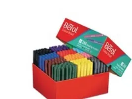 Fibertuscher, Berol Colourbroad, pakke a 288 ass. stk