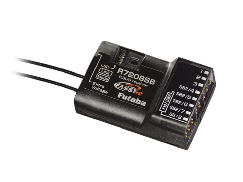 Futaba Empfänger R7208SB 8-Kanal 2.4 GHz FASSTest S.Bus fähiger FASSTest Empfänger