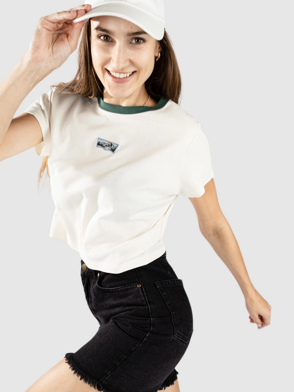 Levi's Gr Essential Sporty T-Shirt mini scenic bw patch_ring