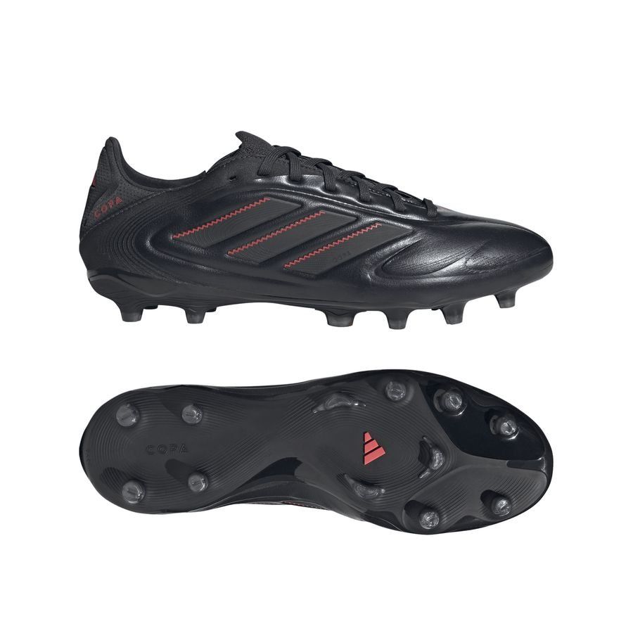 adidas Copa Pure Pro III FG Stealth Victory - Noir/Gris/Lucid Red
