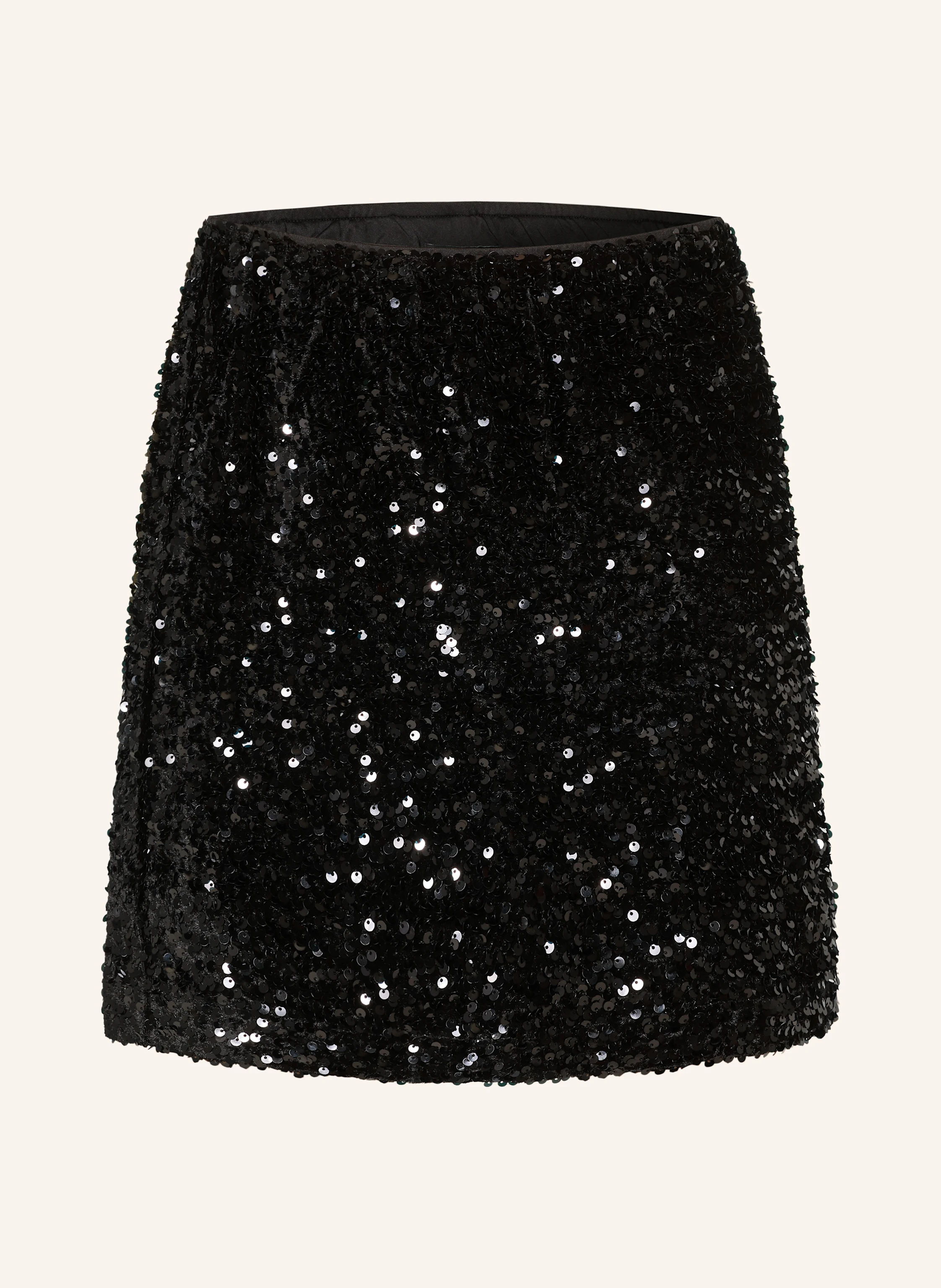 gina tricot Rock mit Pailletten
