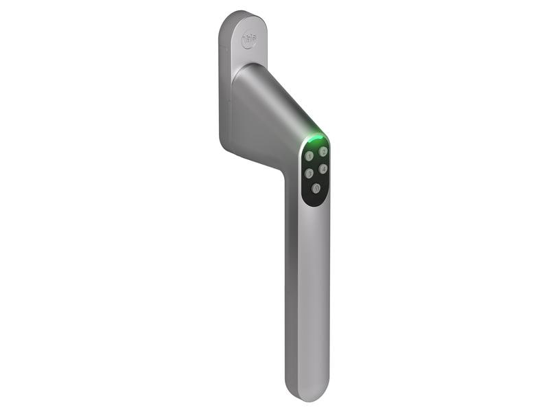 ASSA ABLOY Yale Code Handle Window Satinchrom Codeschloss für Terrassentüren und Fenster