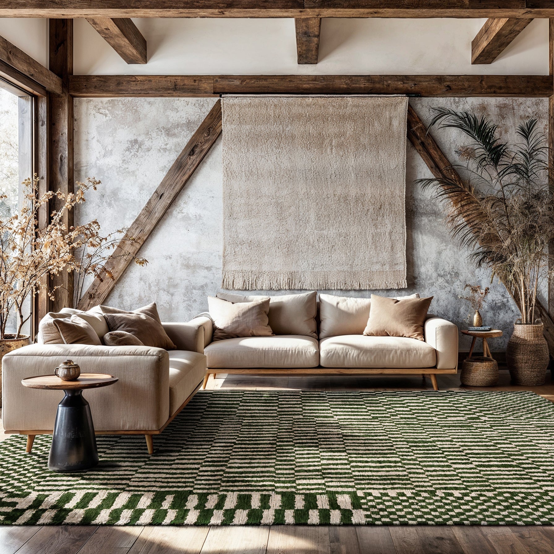 Louis de Poortere Berber Vloerkleed 80 x 150 cm - Oasis