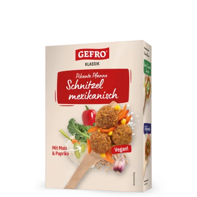 Schnitzel Mexikanisch Pikante Pfanne: Getreidebratlinge mit Dinkel und Grünkern