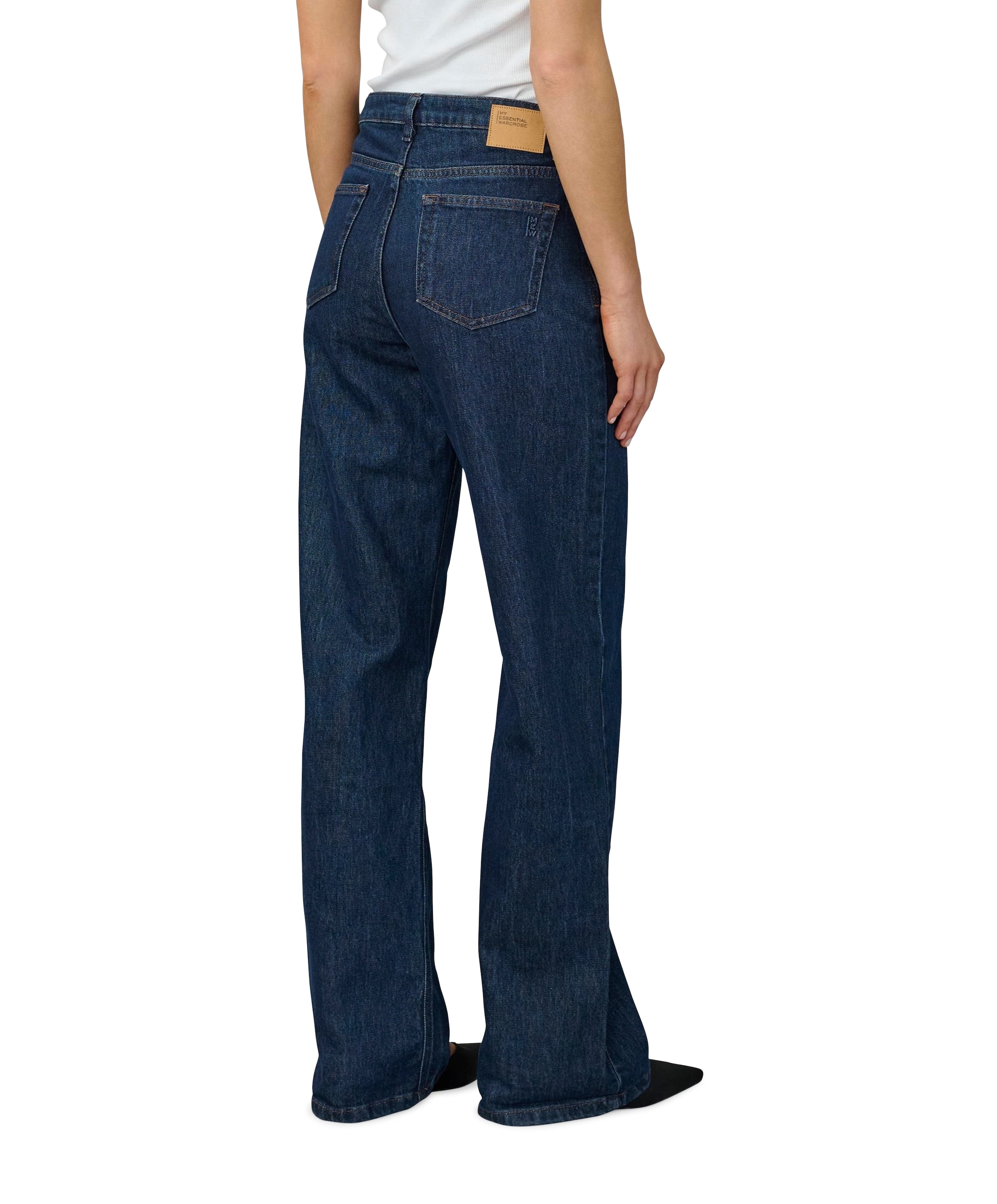 My Essential Wardrobe 35 THE LOUIS 139 HIGH WIDE Y dames jeans blauw