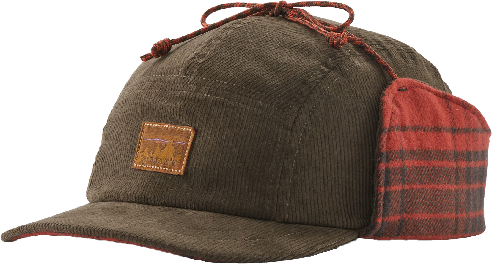 Range Earflap Cap Dark Walnut