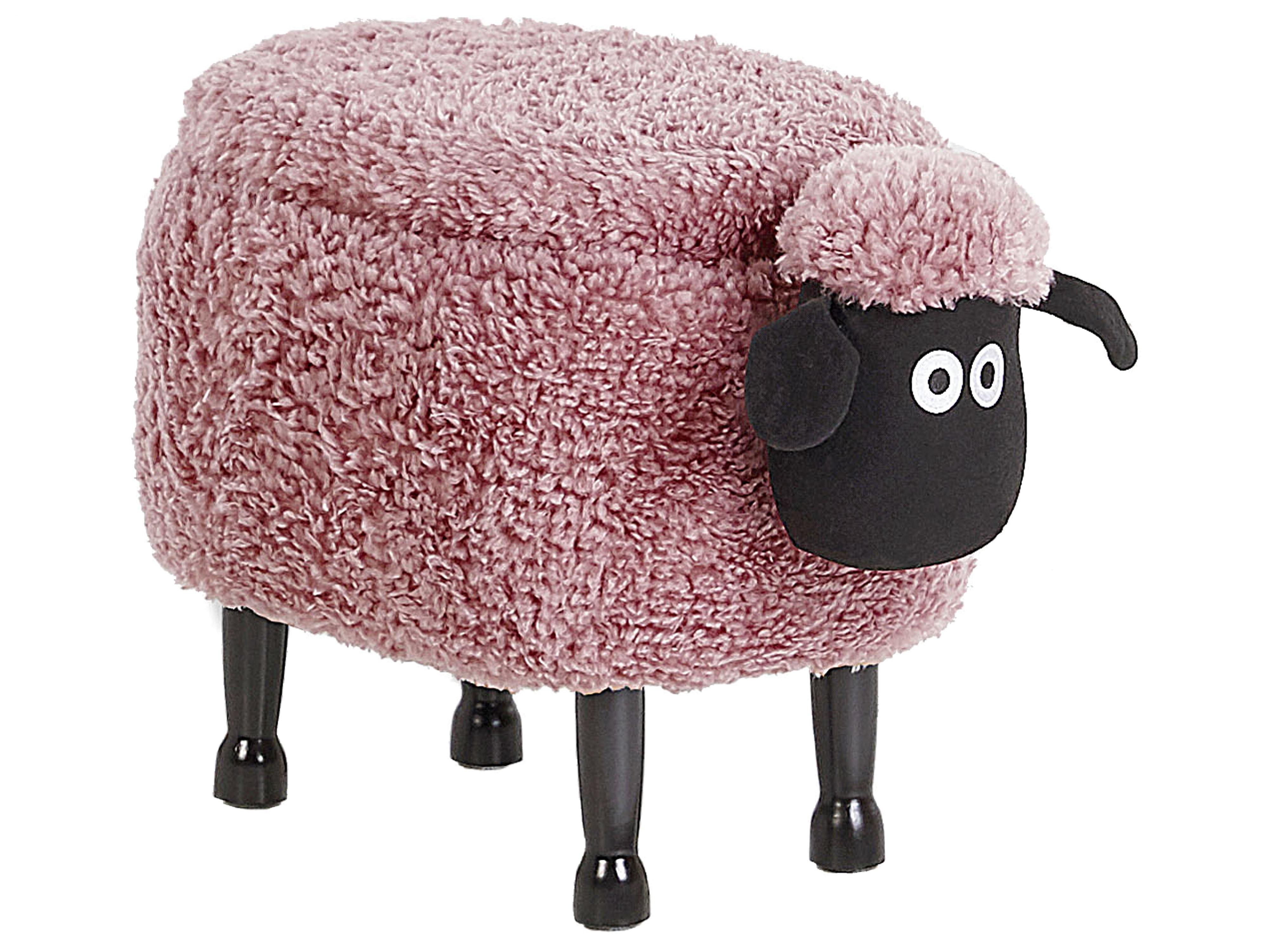 Dierenpoef met opbergruimte SHEEP Stof Roze Schaap