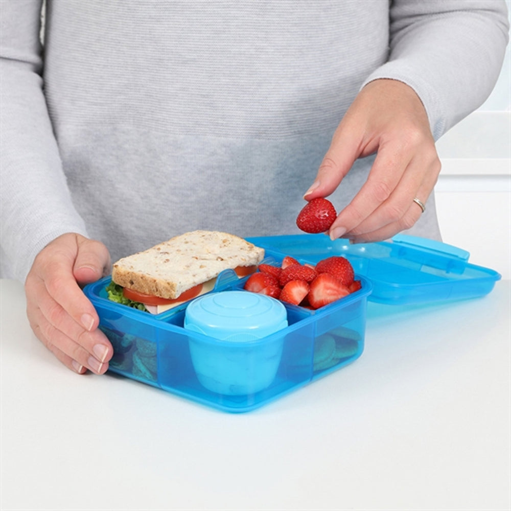 Køb Sistema Bento Cube Madkasse 1,25 L Blå