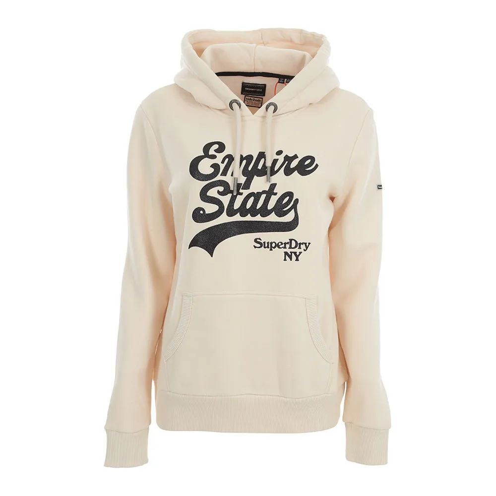Superdry VINTAGE LOGO BOROUGH - Sweat Femme oatmeal