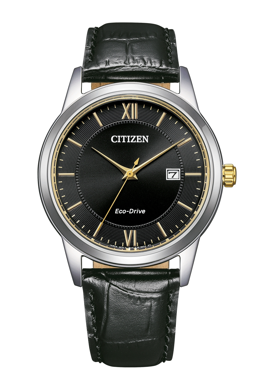 Citizen Eco-Drive Herrenuhr Schwarz AW1784-16E