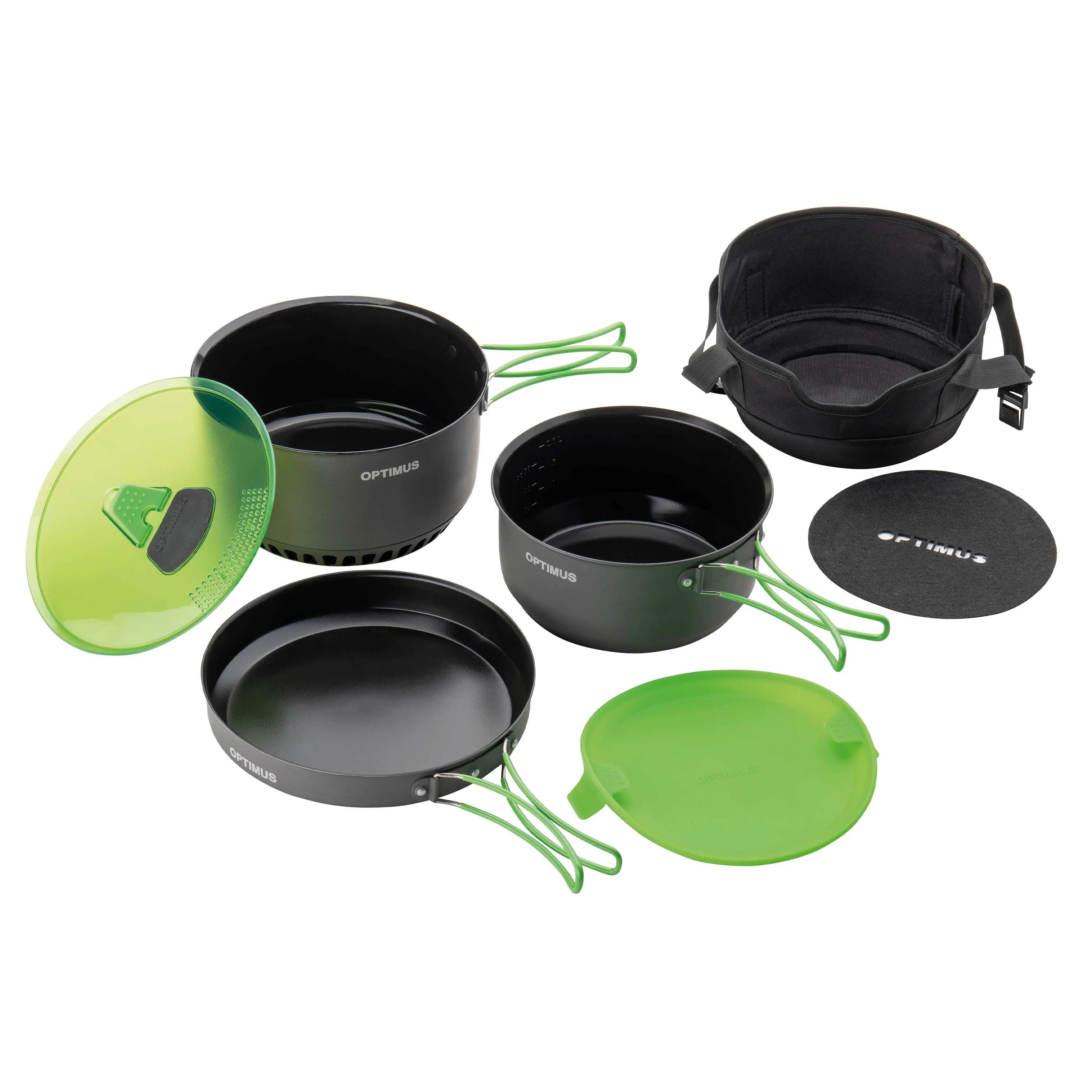 OPTIMUS -  Optimus Kochtopfset Terra Camp 4 Pot Set