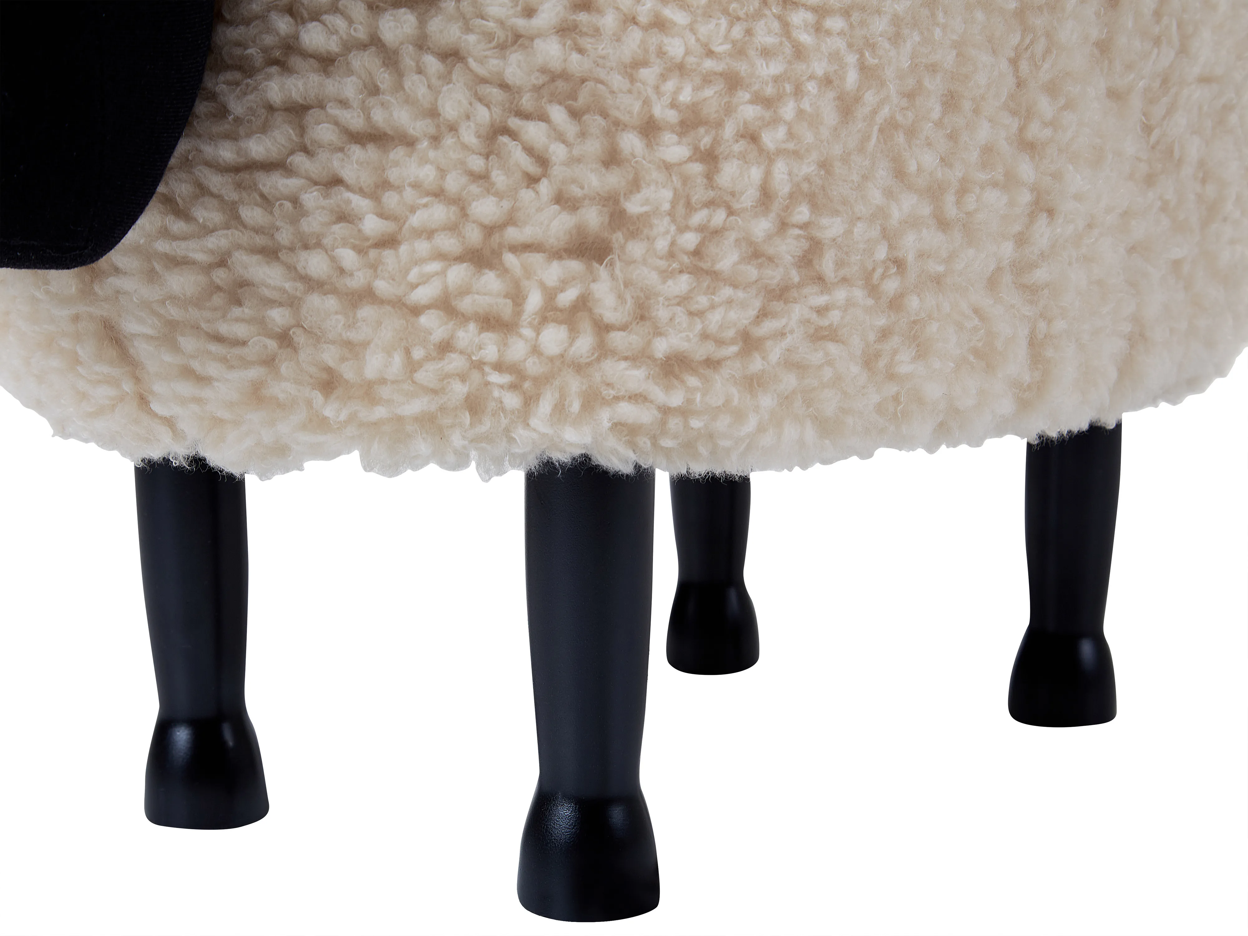 Dierenpoef met opbergruimte SHEEP Stof Lichtbeige Schaap