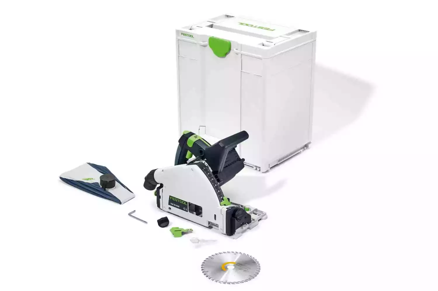 Festool TSC 55 KEB-Basic 18V Li-Ion accu invalcirkelzaag body in systainer - 160mm
