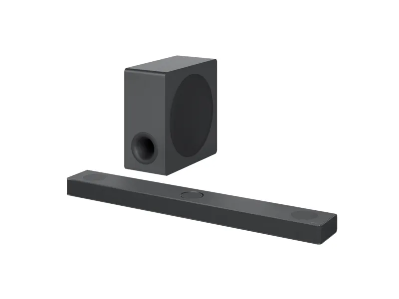[OUTLET] - LG S80QY - Lydbarsystem - til hjemmebiograf - 3.1.3-kanal - trådløs - Wi-Fi, Bluetooth - App-kontrolleret - USB - 480 Watt (Total)
