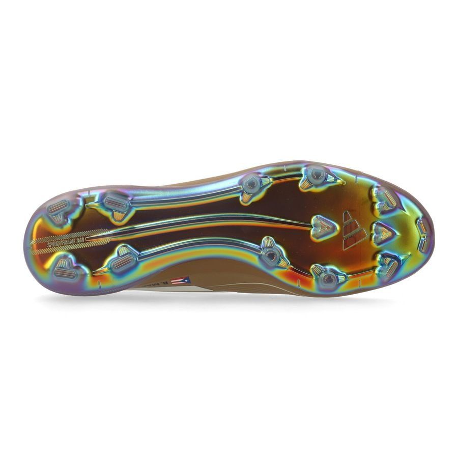 adidas F50 Messi X Bad Bunny Elite FG - Cardboard/Blanc/Turquoise ÉDITION LIMITÉE