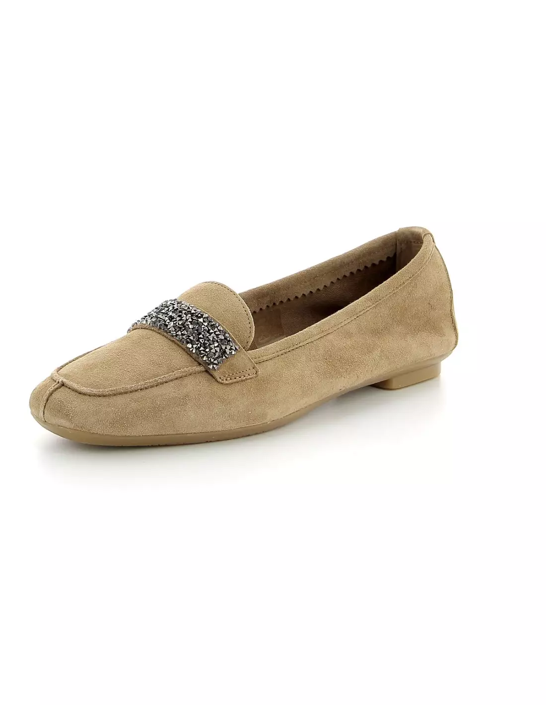 REQINS HELIOS CRIST NAT TT04282 - Mocassins & bateaux Naturel