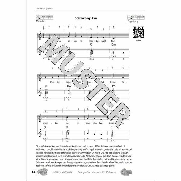 Conny Sommer Das große Lehrbuch für Kalimba