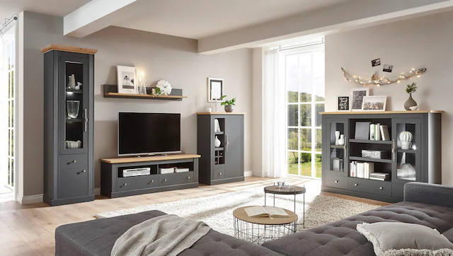 Home affaire Highboard »Westminster BESTSELLER!« Höhe ca. 122cm,  im angesagten Landhaus-Look