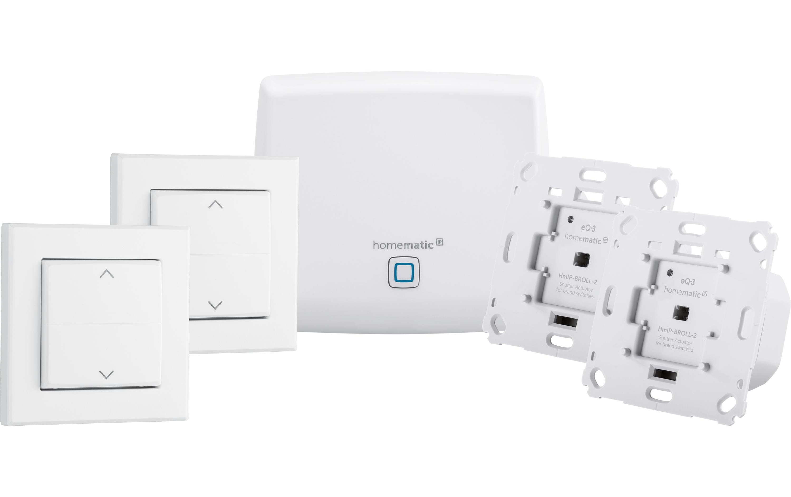 Smart Home Starter Set Beschattung<br>HmIP-SK20 - Rollläden intelligent steuern