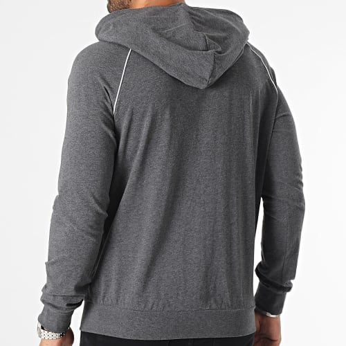 Sweat Capuche Zippé Mix And Match 50469581 Gris Chiné
