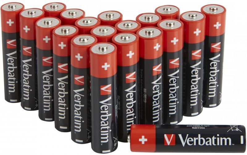 Verbatim Batterij Alkaline AAA, 20x