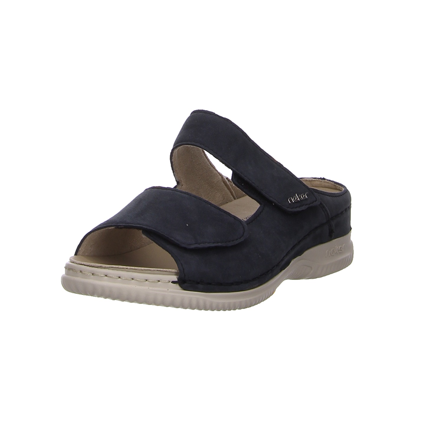 Rieker Pantolette blau blau