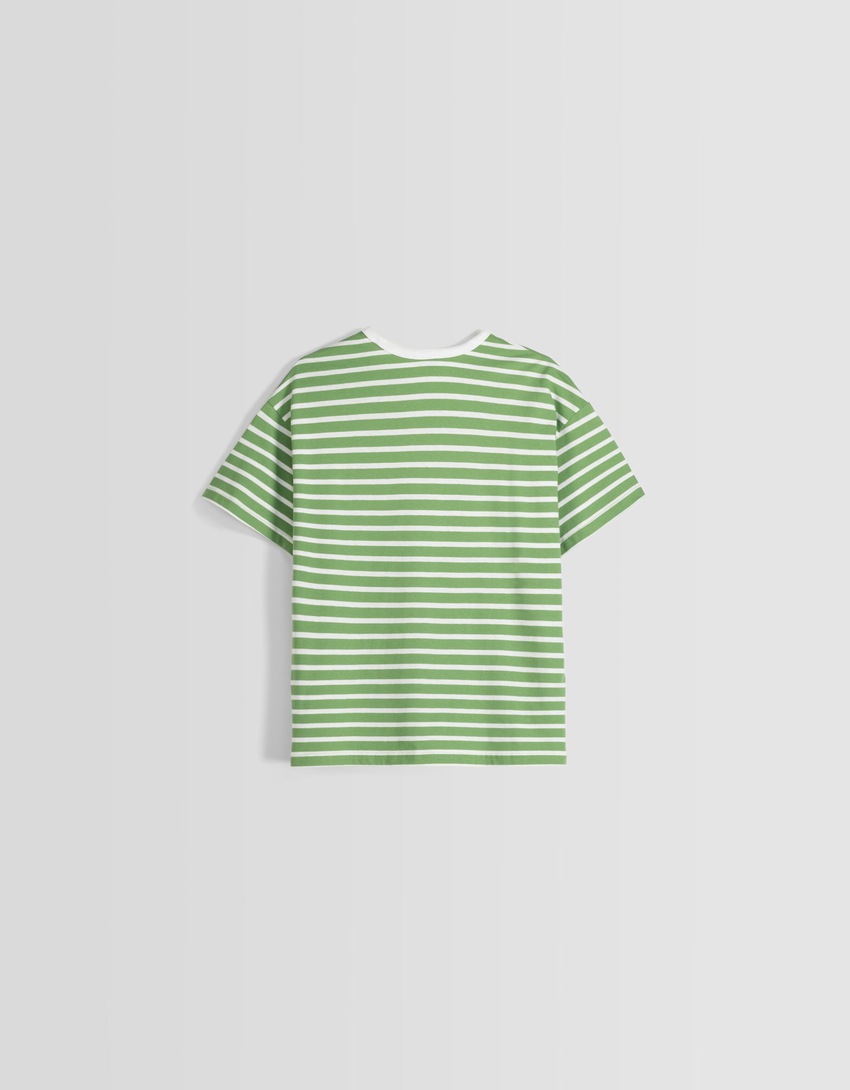 Camiseta de manga curta oversized