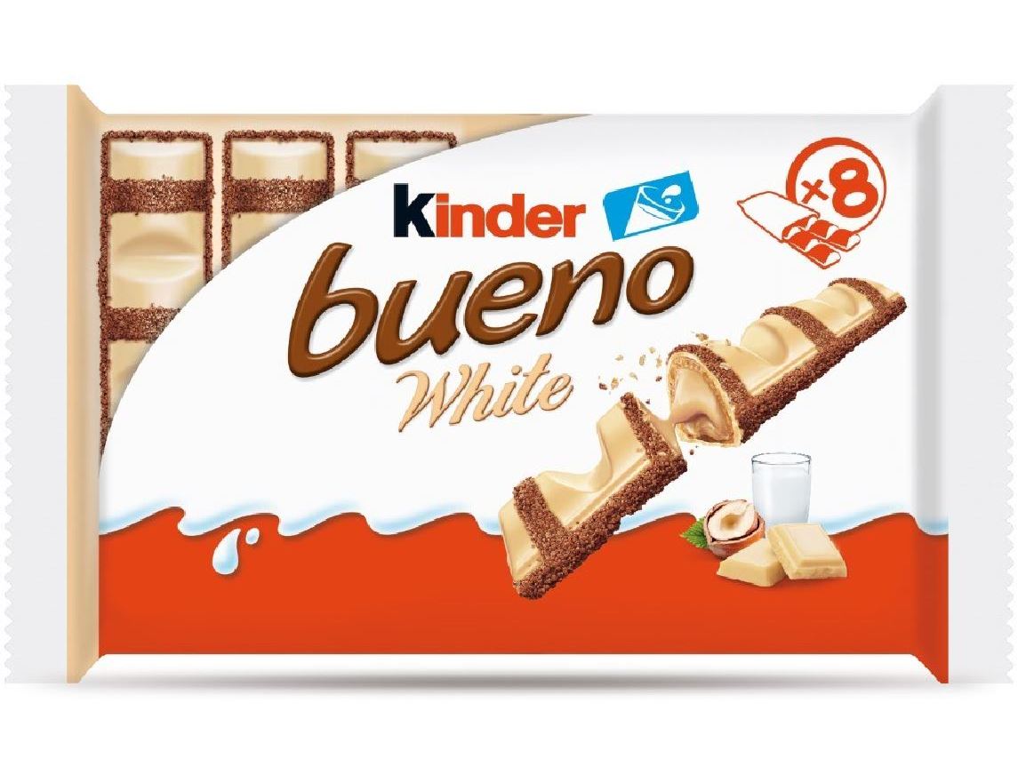SNACK CHOCOLATE KINDER BUENO WHITE T(2X8)
