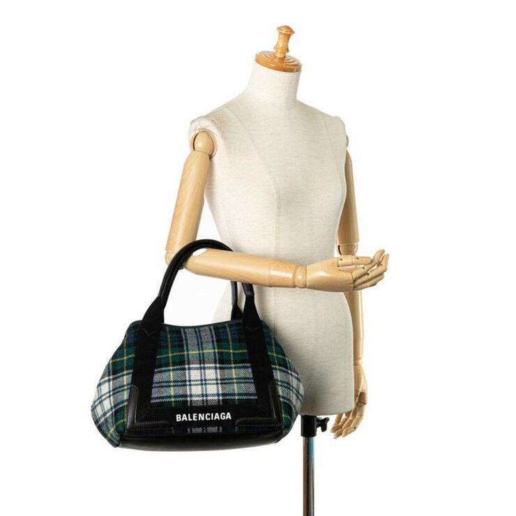 Balenciaga Vintage Balenciaga Cabas Green