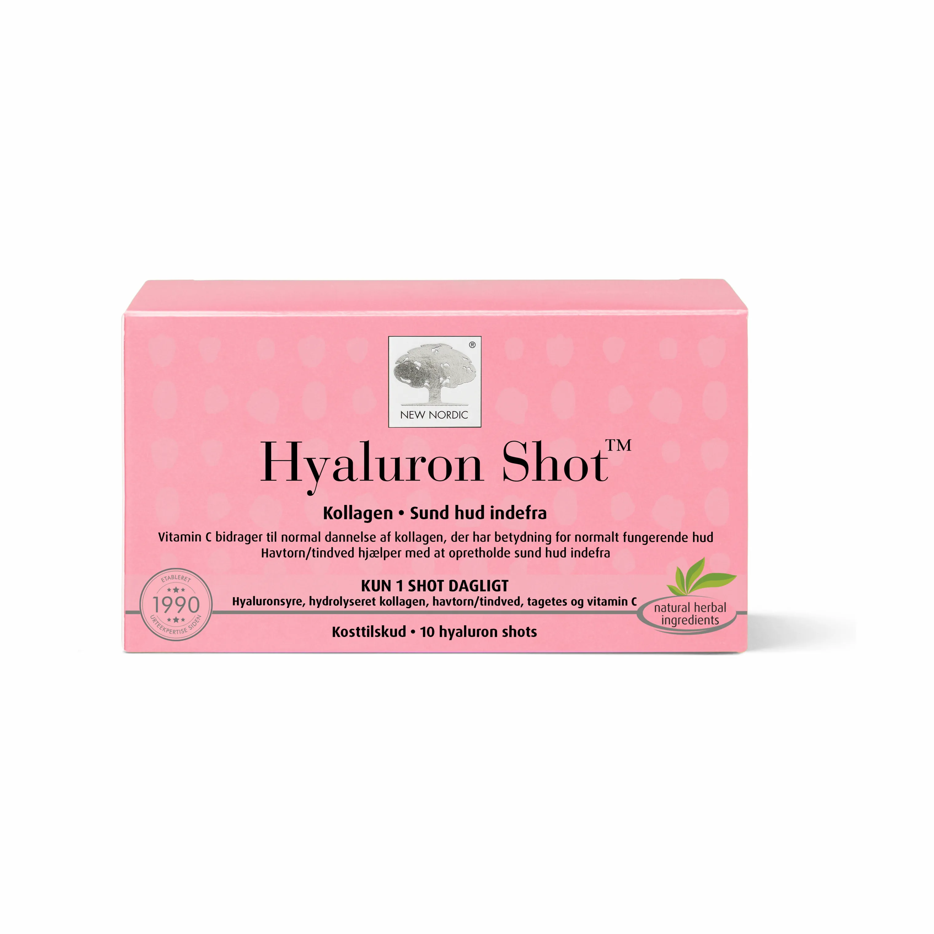 New Nordic Hyaluron Shot Kosttilskud