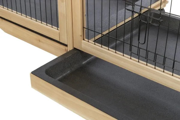 Trixie Indoor run, guinea pigs/rabbits, wood/metal, 150×50×60 cm