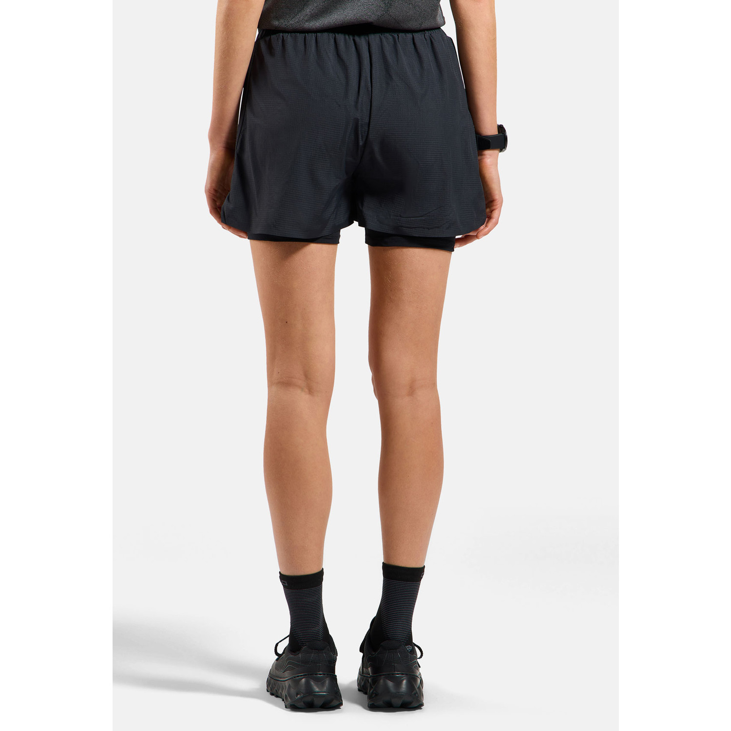 Odlo Zeroweight Shirt 2in1 Short Set Dames