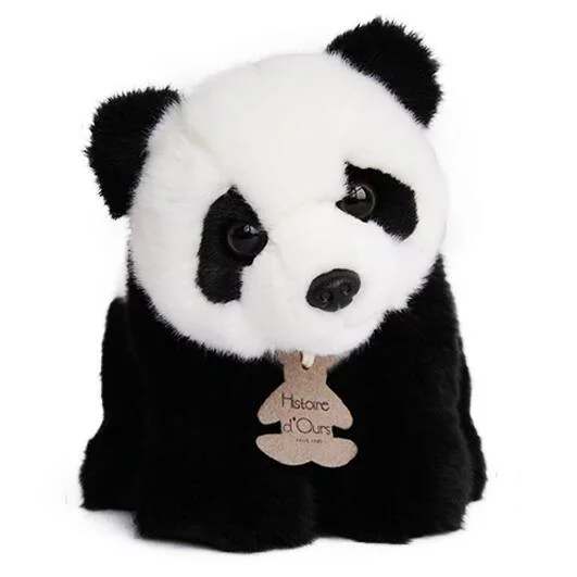 PELUCHE PANDA PETIT MODELE 20 CM - LES AUTHENTIQUES