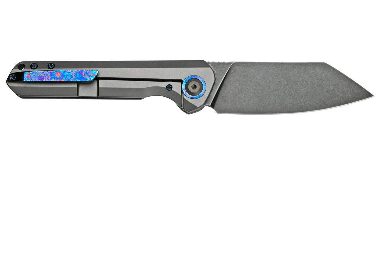 Kansept Bulldozer K1028A2 Blackwashed 20CV, Gray Titanium zakmes, Kim Ning design