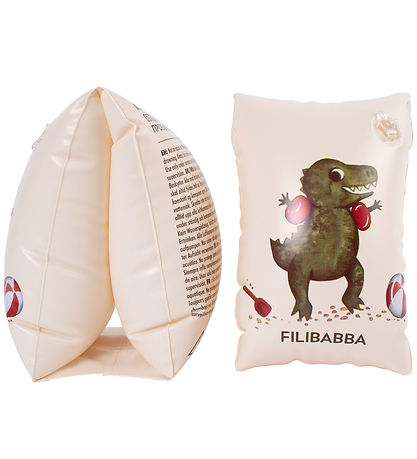 Filibabba Schwimmflügel - Alfie - 3-6 Jahre - Dino Strand