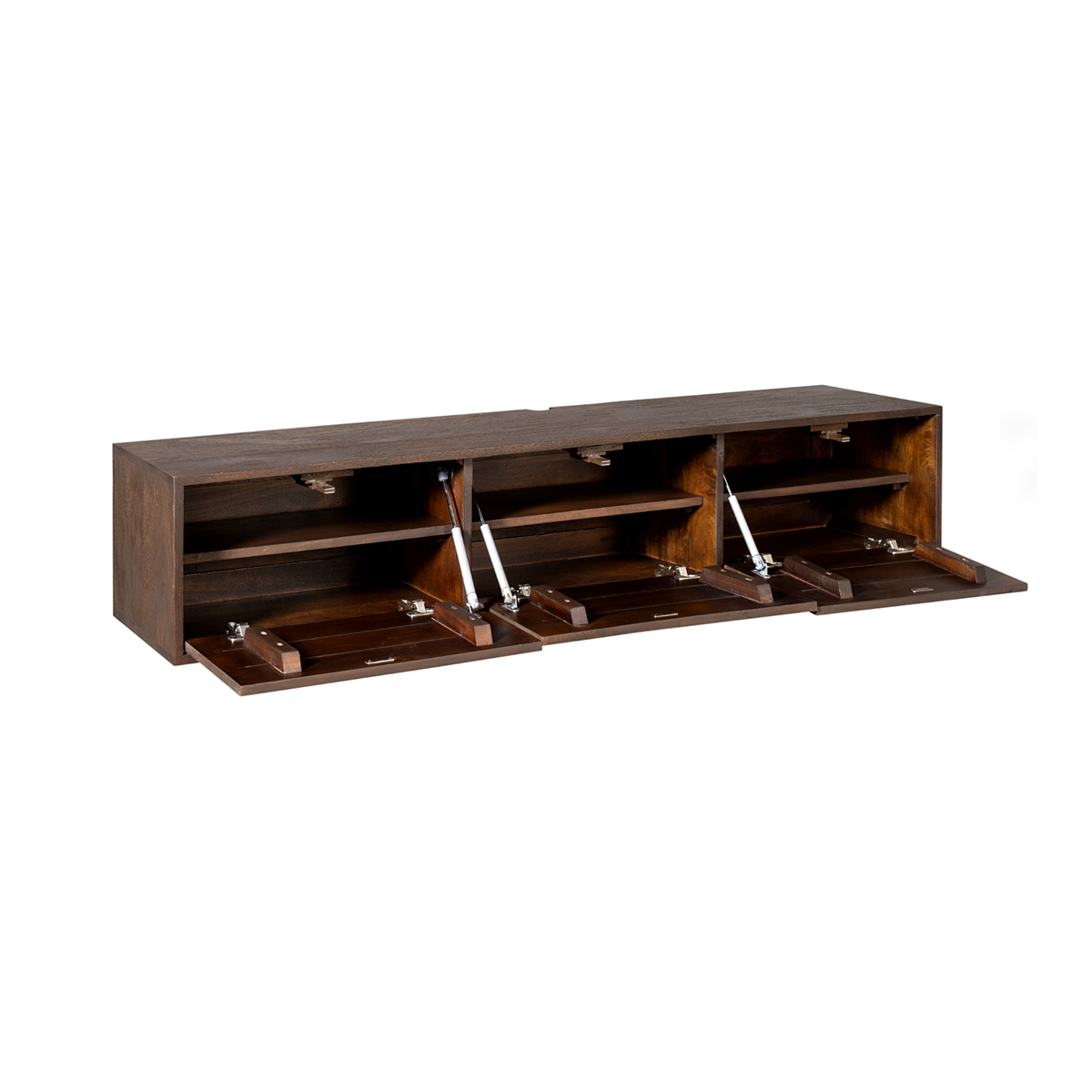 Zwevend Tv-meubel All Brown 160