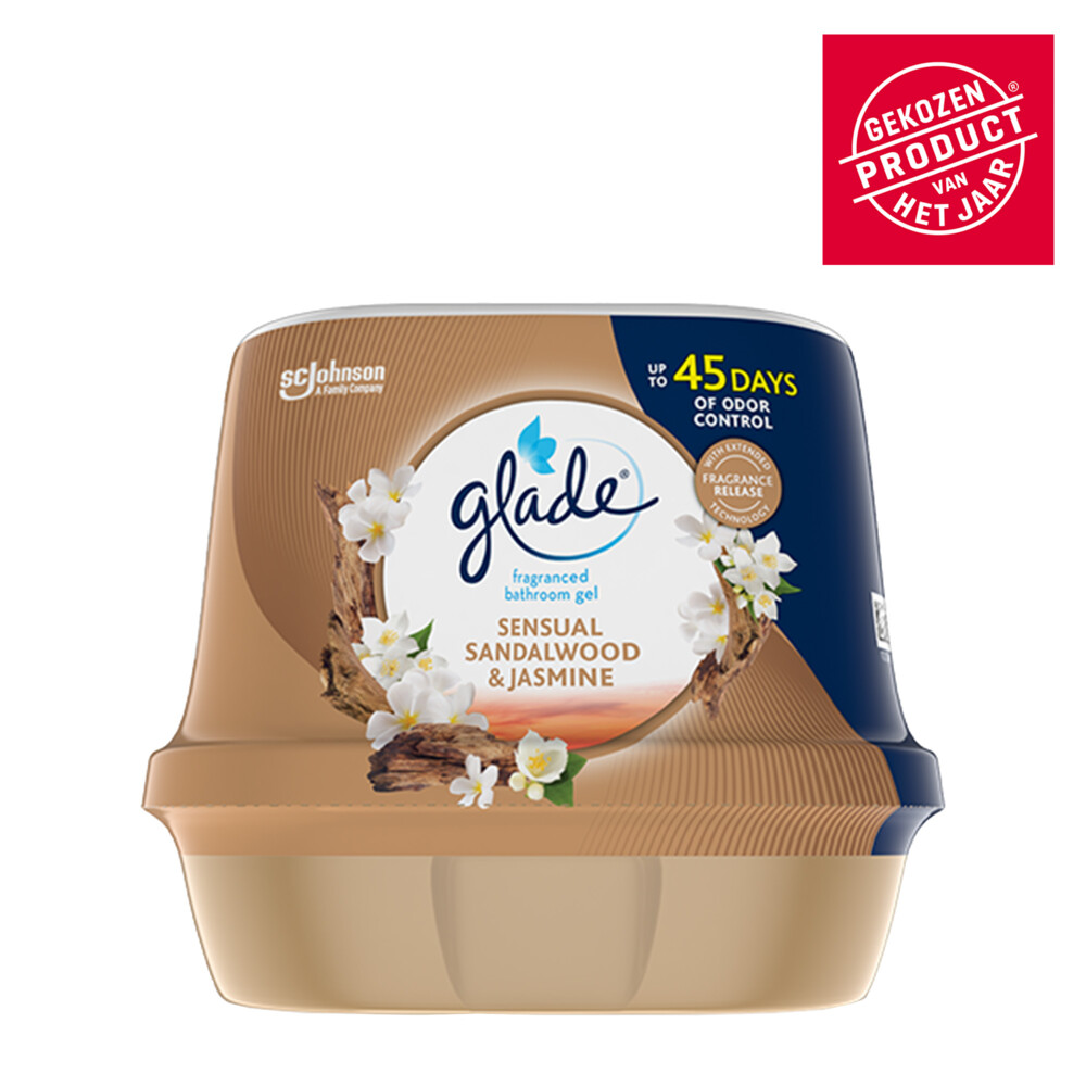 Glade Luchtverfrisser Gel Sandalwood & Jasmine180 gr