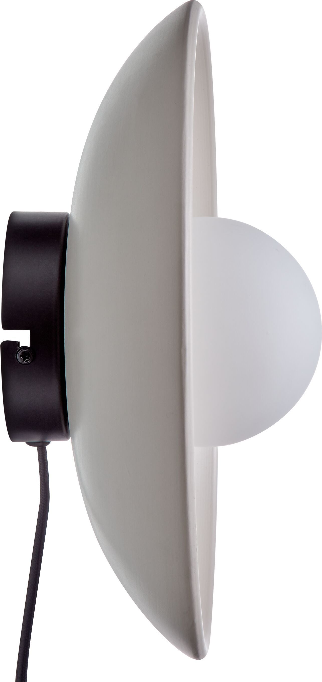 SERANA Wand- / Deckenleuchte - Crème / H: 13.0 cm x D: 30.0 cm