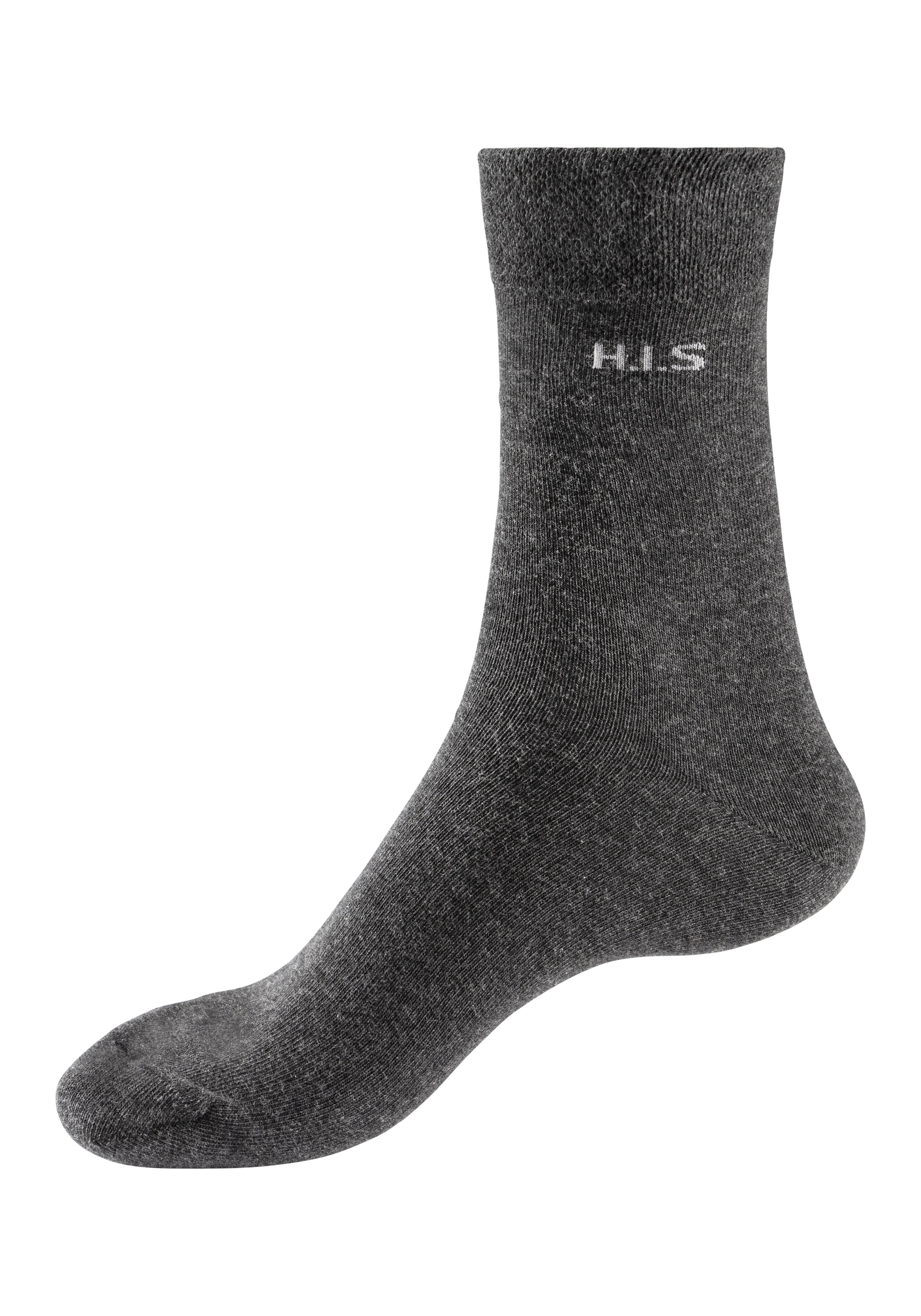 H.I.S Socken Packung, 4 Stk. tlg. mit druckfreiem Bündchen